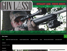 Tablet Screenshot of gunlasso.com